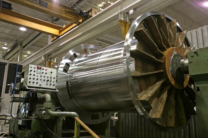Machining - Oil and Gas - Winch Drum
